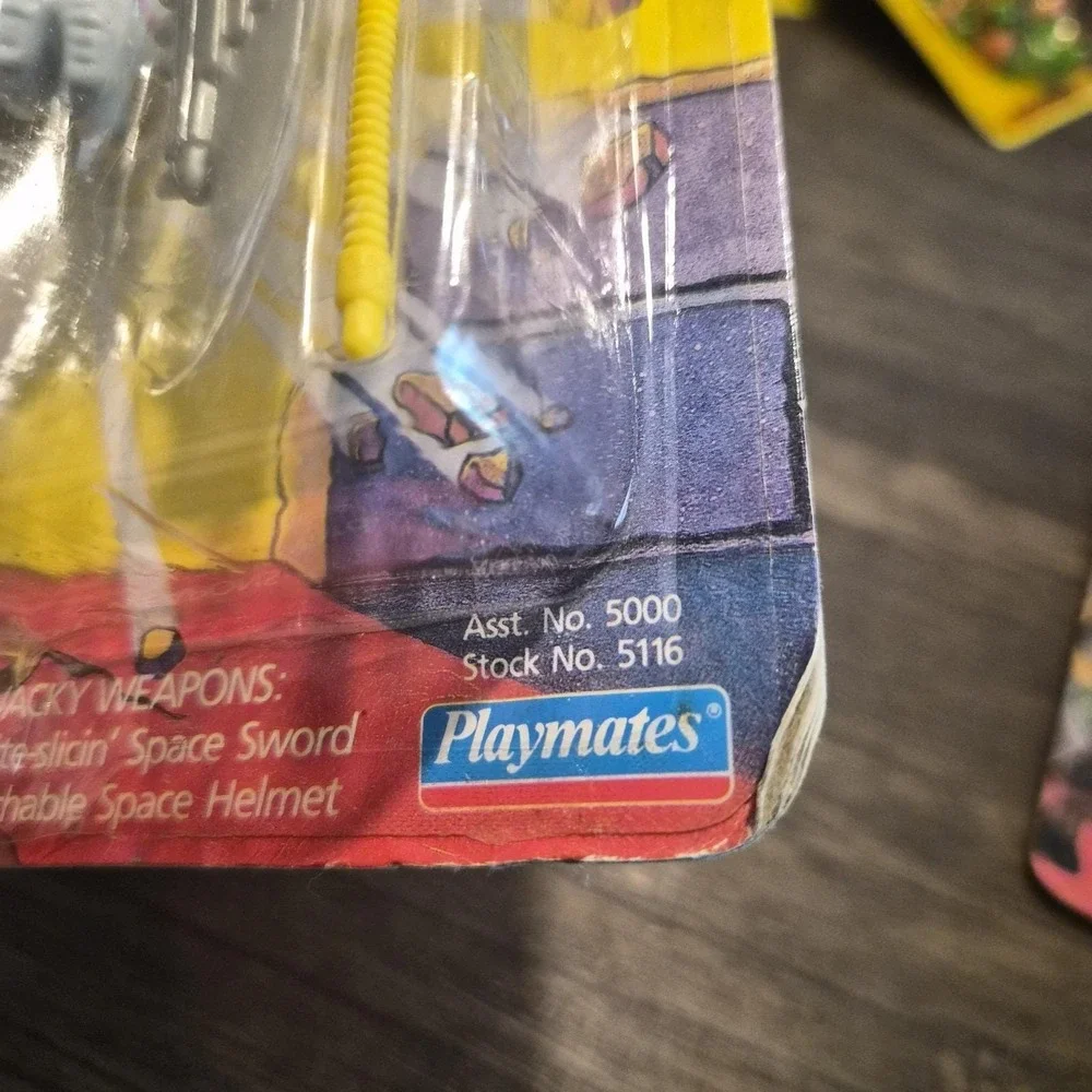Rare 1990 TMNT Raph the Space Cadet MOC Vintage Playmates Teenage Mutant...